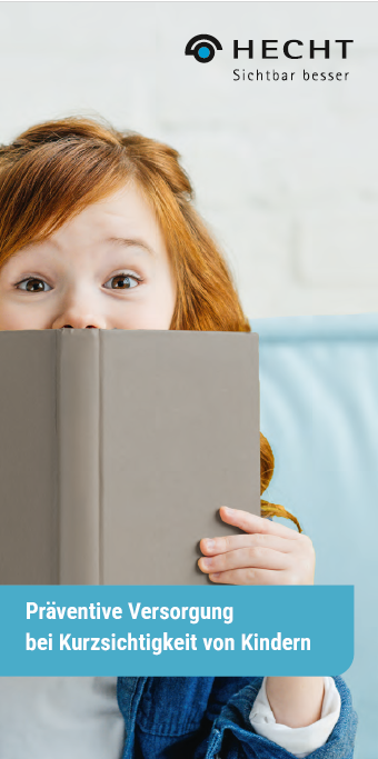 Flyer Kurzsichtigkeit bei Kindern Prävention Myopiemanagemnt